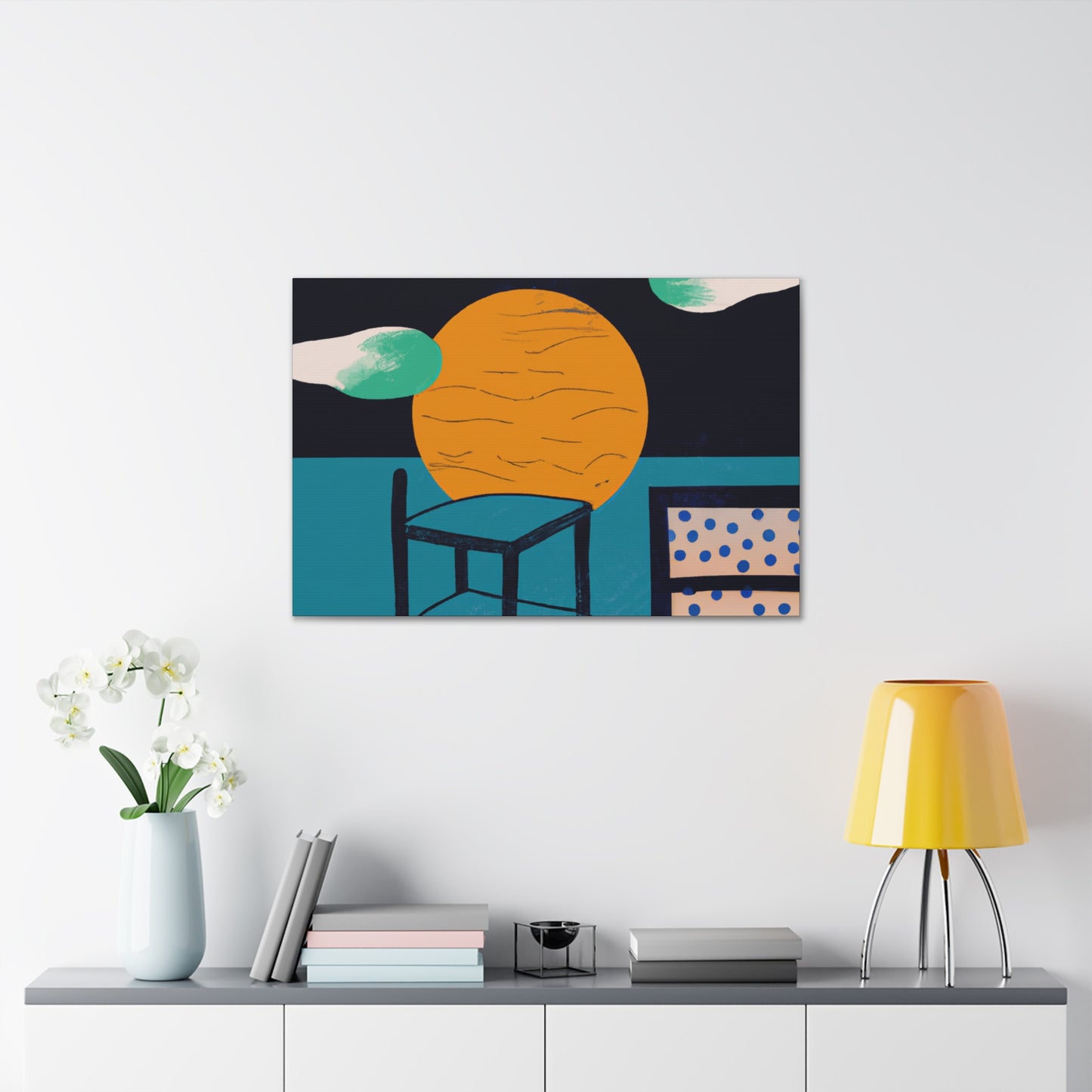 Retrospective Refinement- Midcentury - Canvas