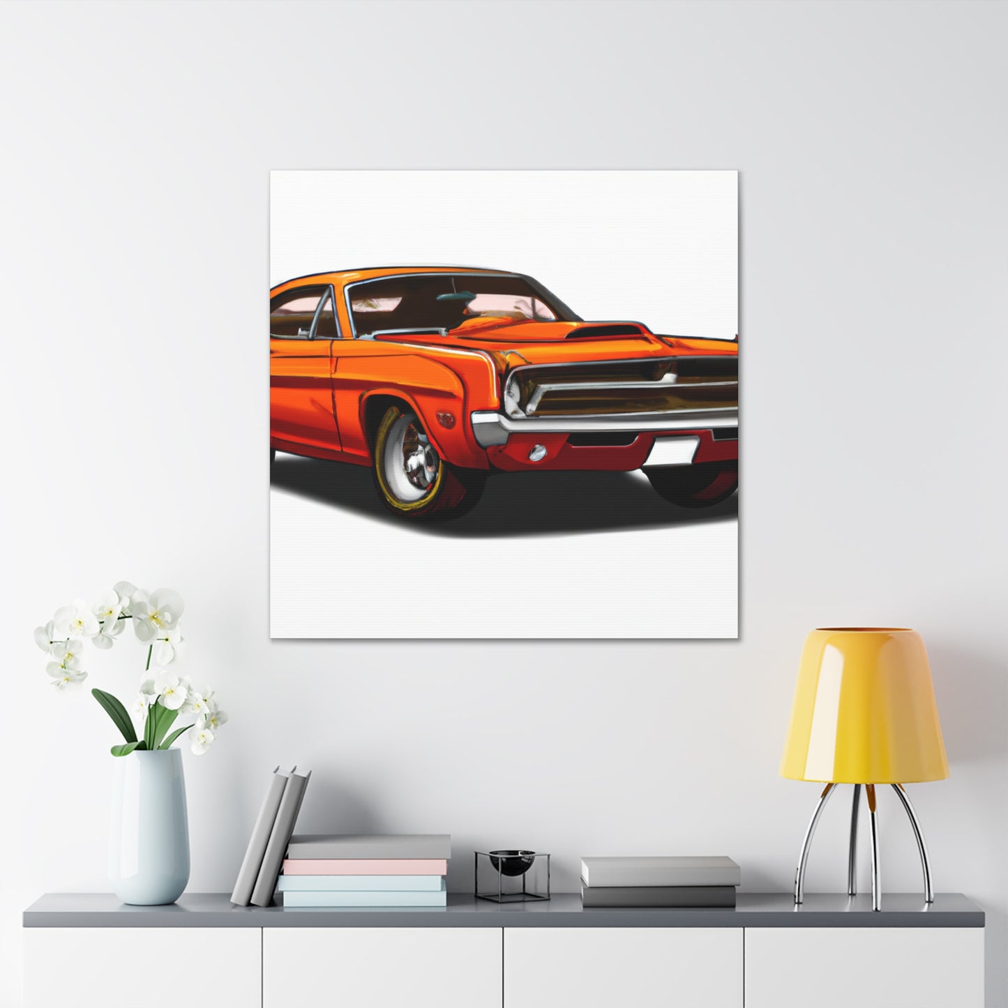 Blue Streak - Automobile - Canvas