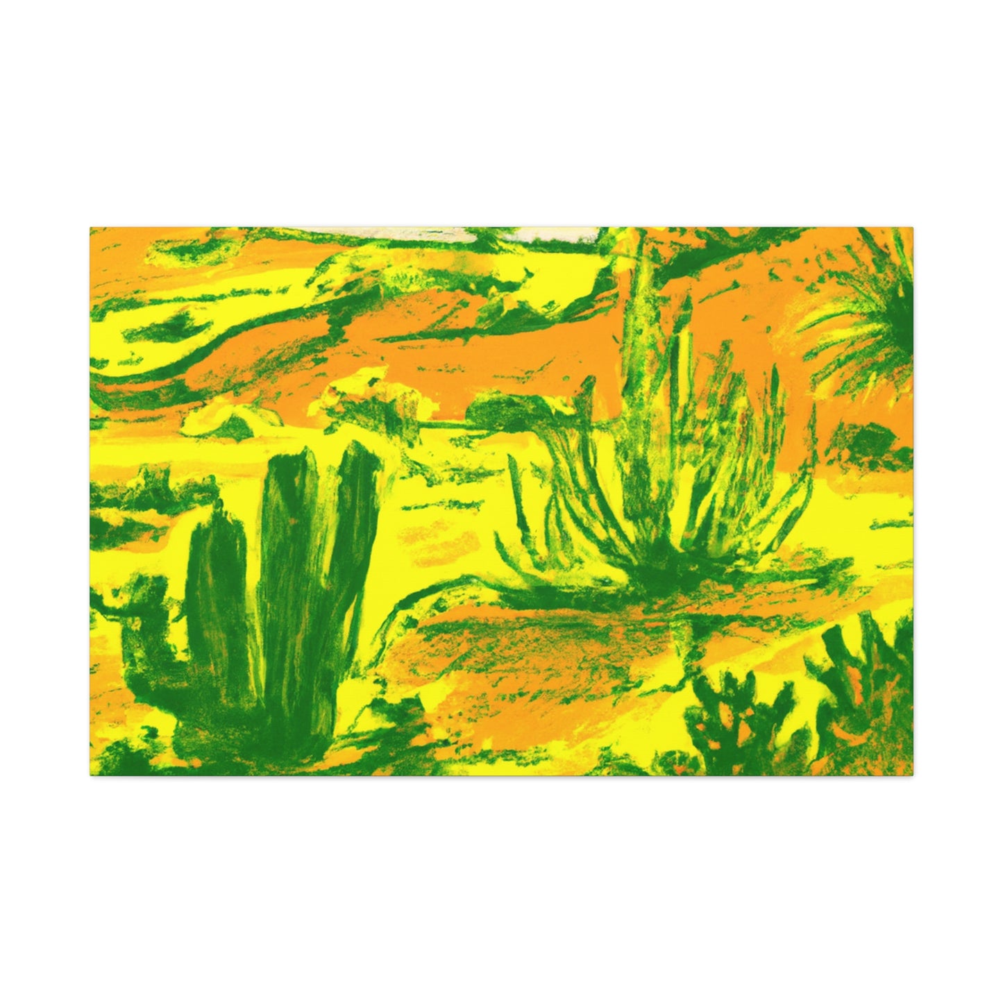 Desert Glow-Landscape - Canvas