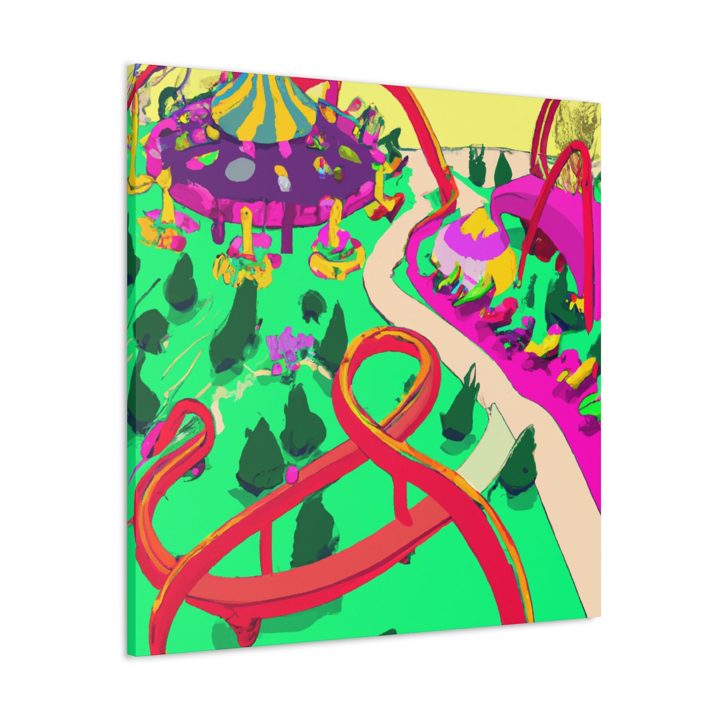 Spiral Seas - Amusement - Canvas