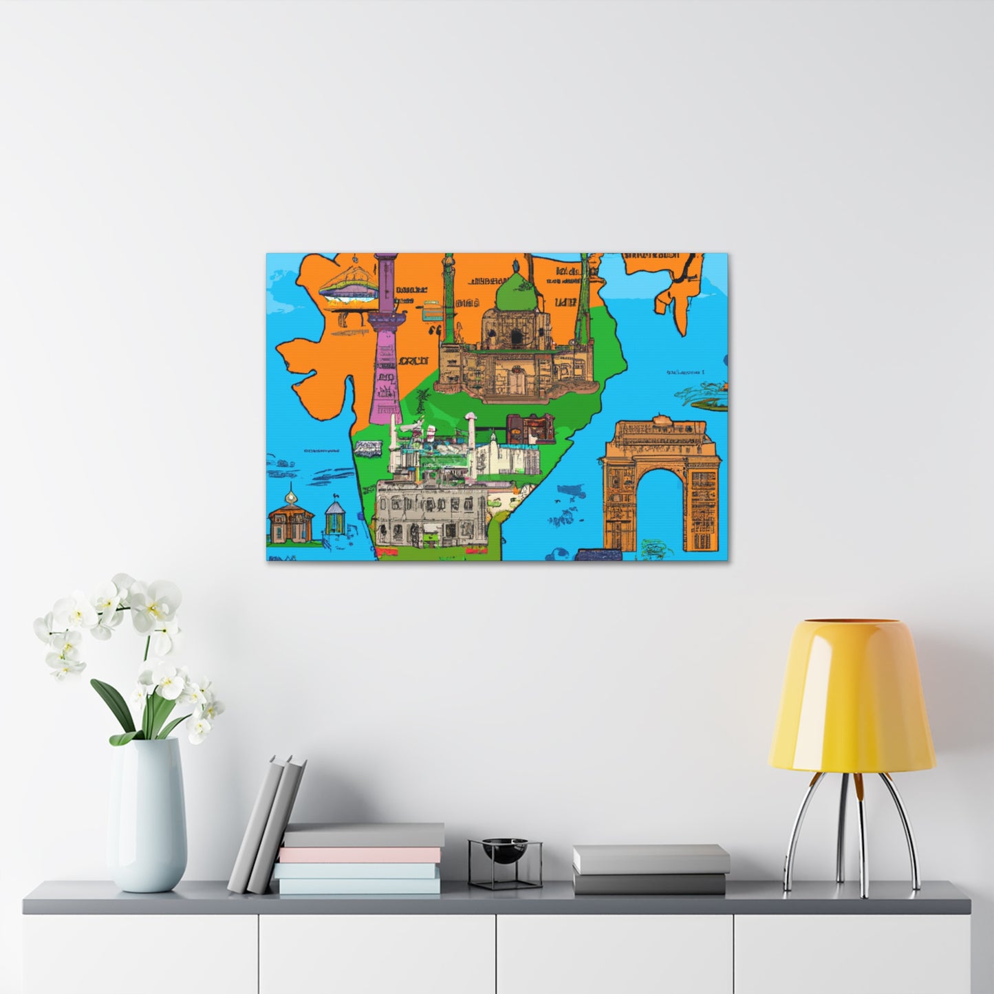 Aspiration - Destination India - Canvas