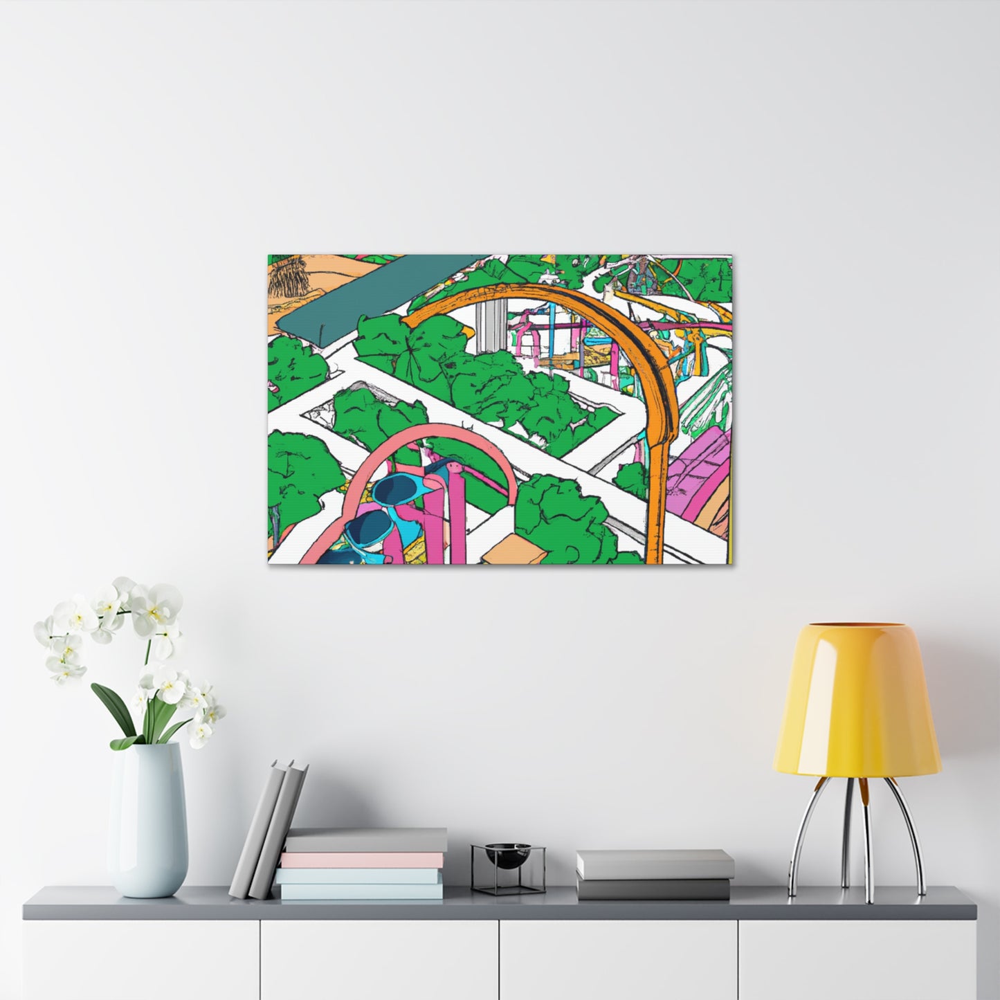 Fantasy Forests - Amusement - Canvas