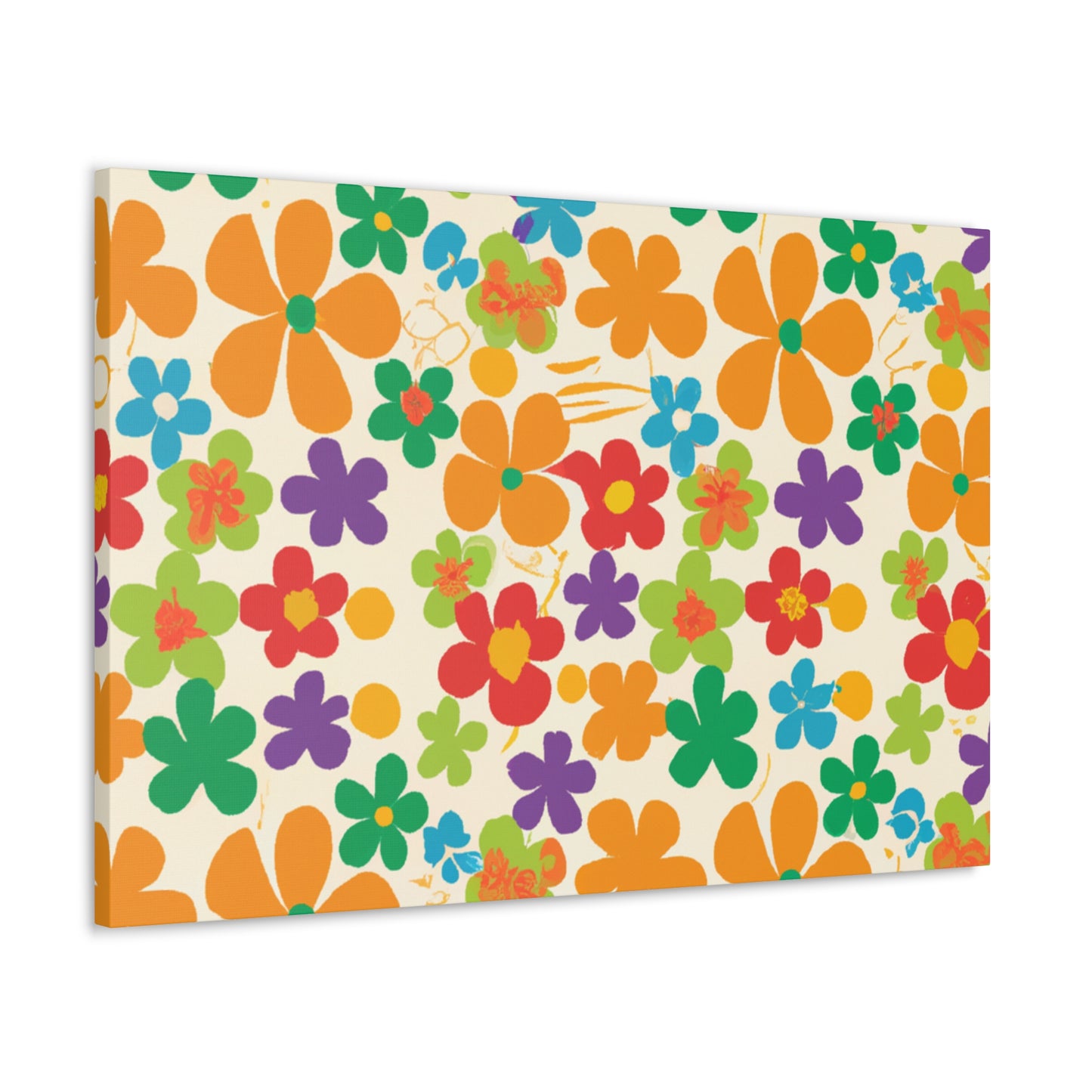 Splendid Petals - Floral Canvas