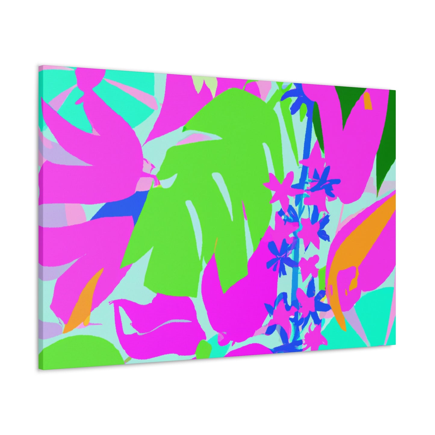 Flower Fling: Floral Canvas