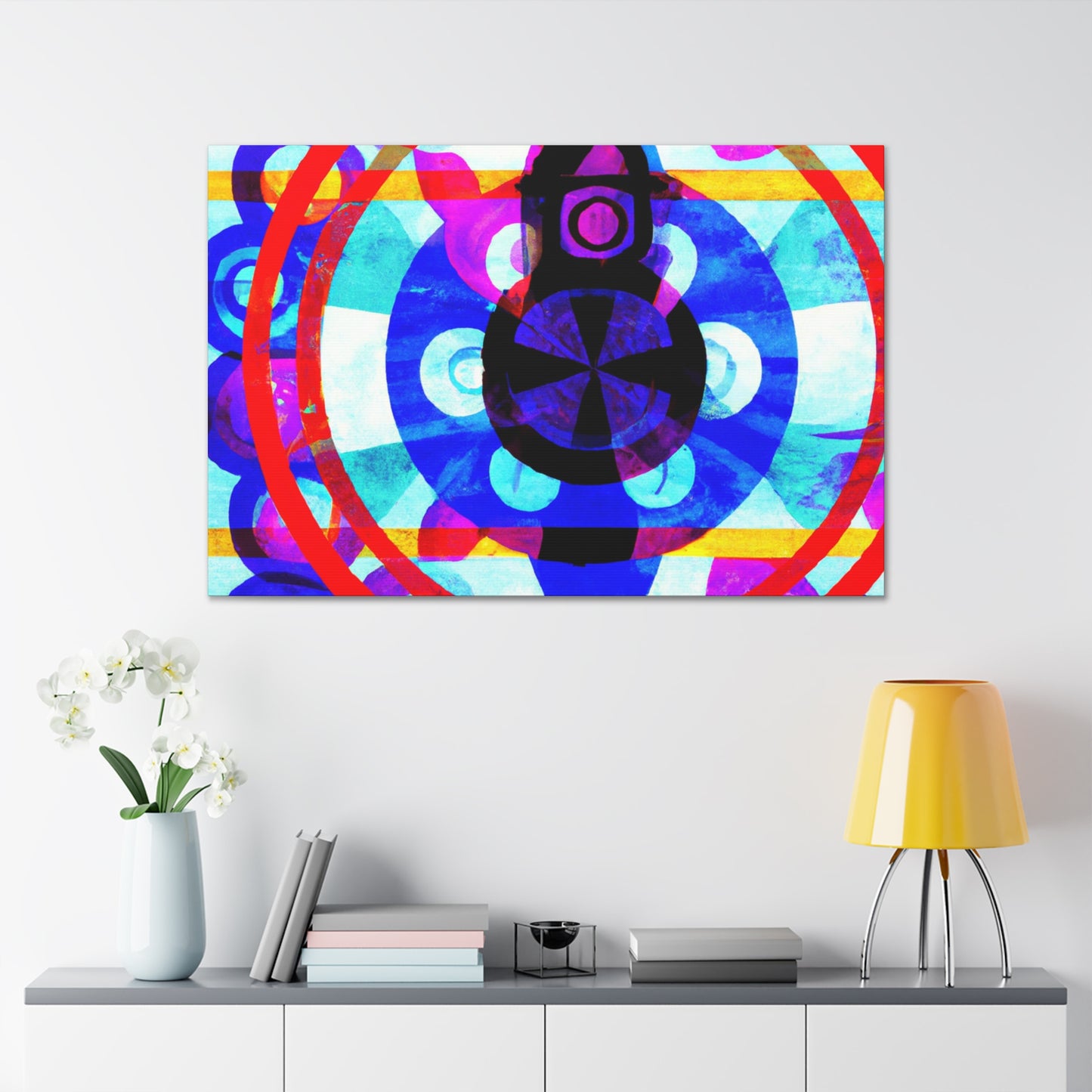 Kalidescope - Glass Canvas