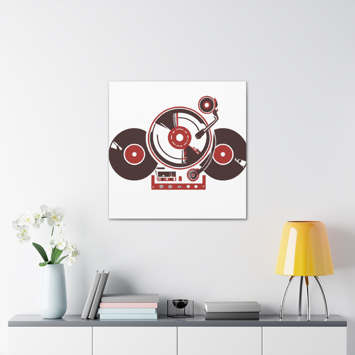 The Vinyl Emperors - Retro Music and Film Canvas