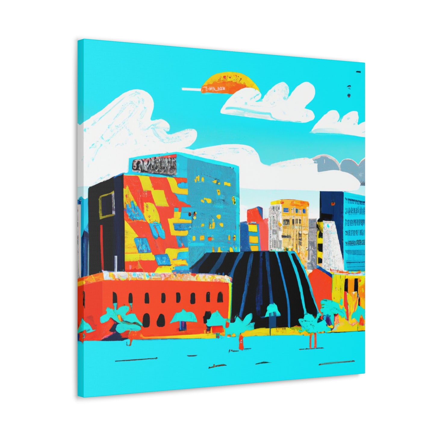 Piranha Rapids - South America - Canvas