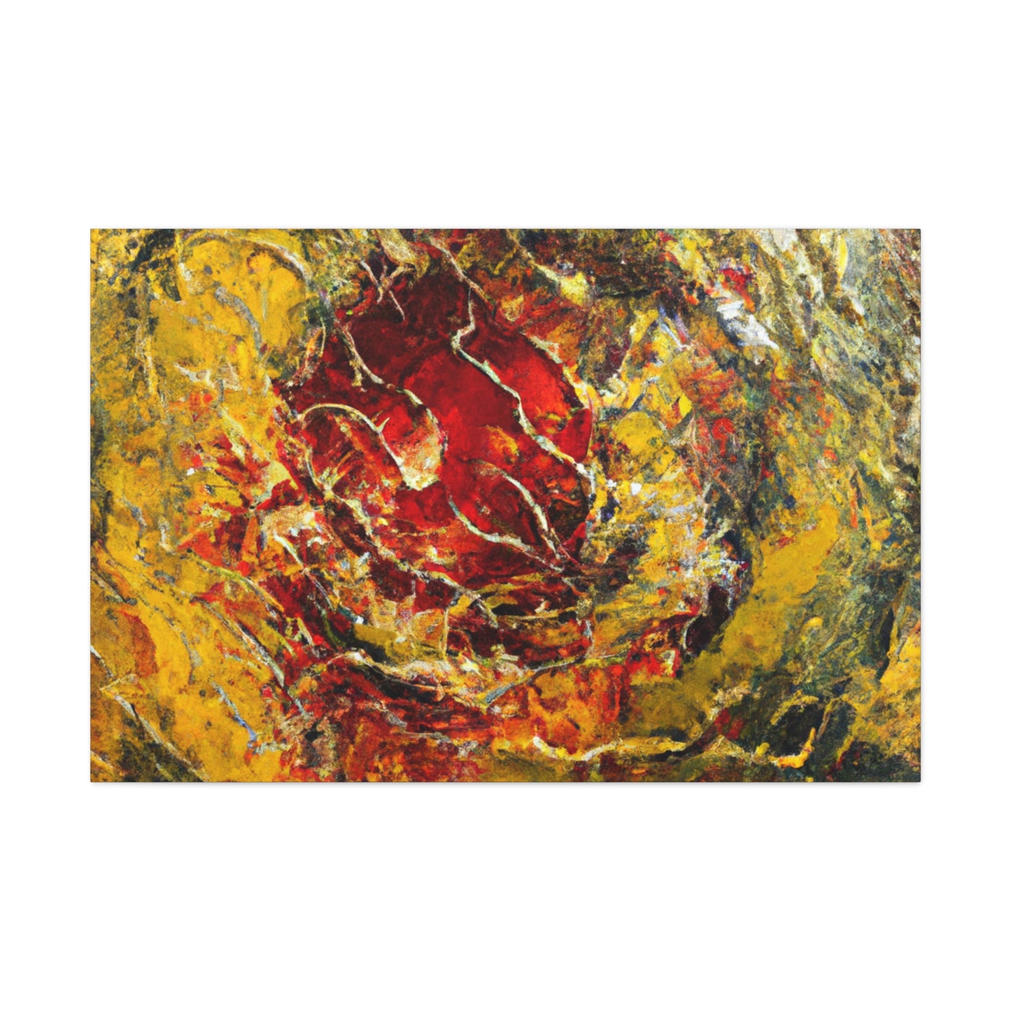 Volcano - Abstract Canvas