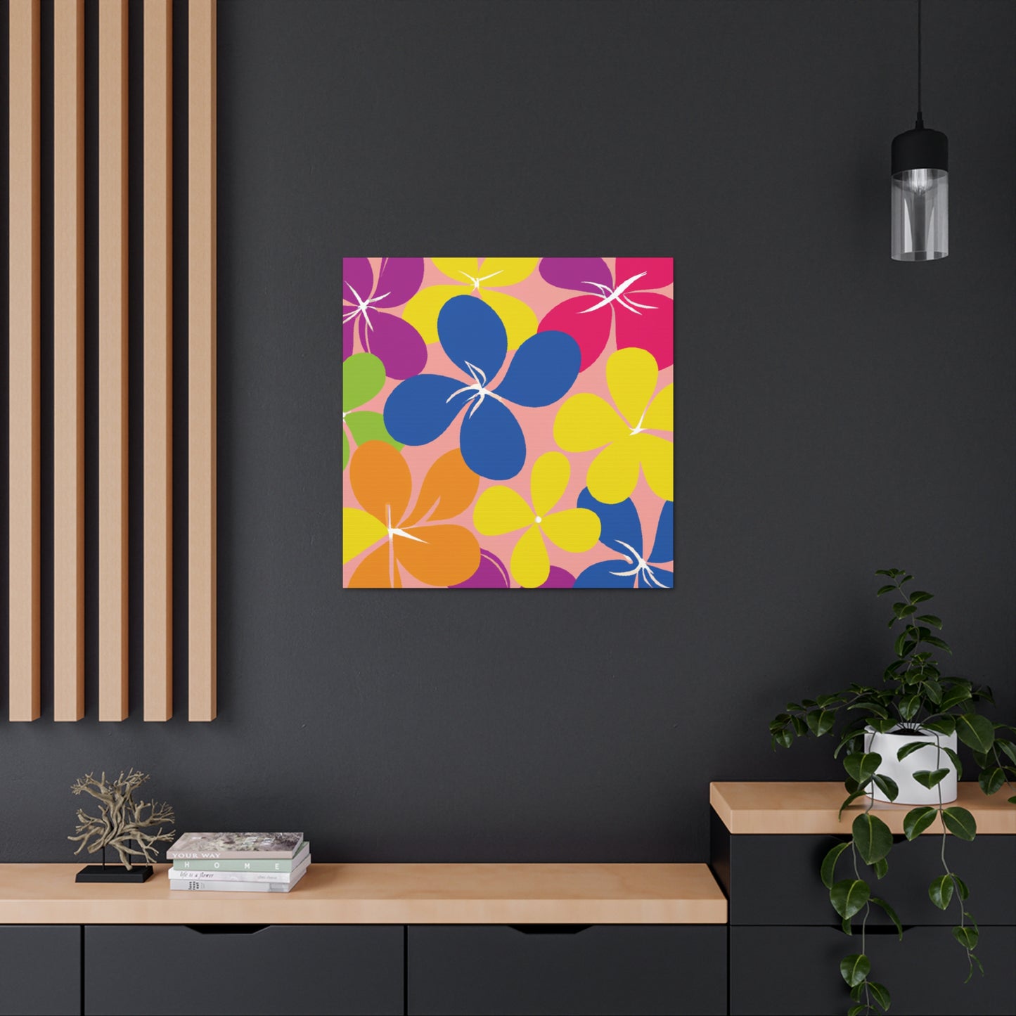 Flower Garden Marvels: Floral Canvas