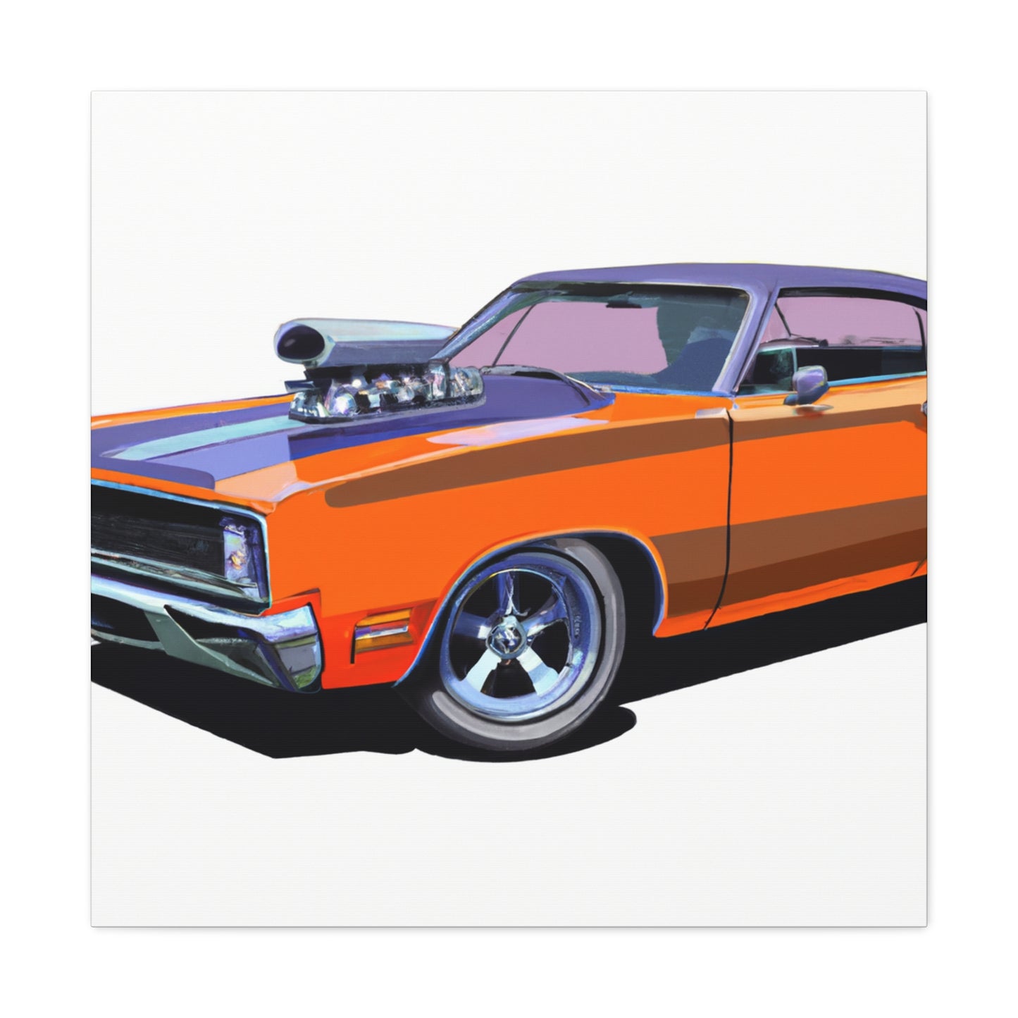 Rocket Racer - Automobile - Canvas
