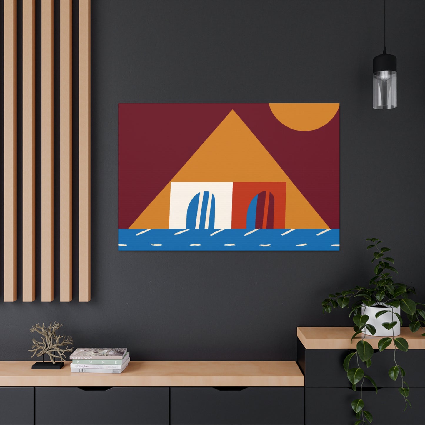 Scirocco Sunstriker - Midcentury Canvas