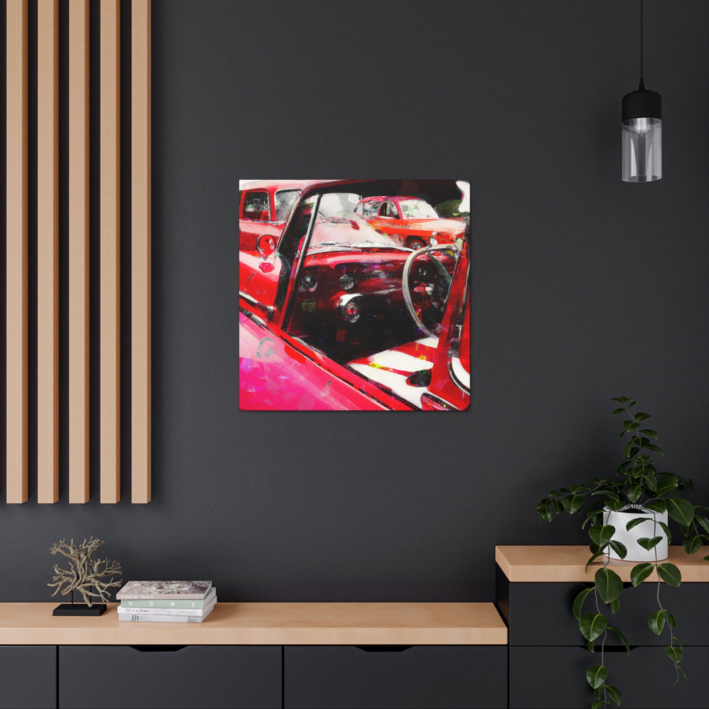 Driver's Seat - Automobile Canvas