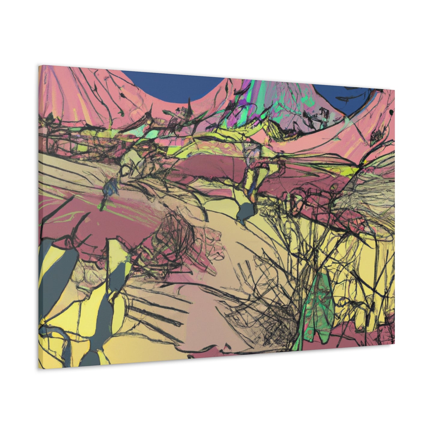 Scorching Sands Landscape - Canvas - Desert