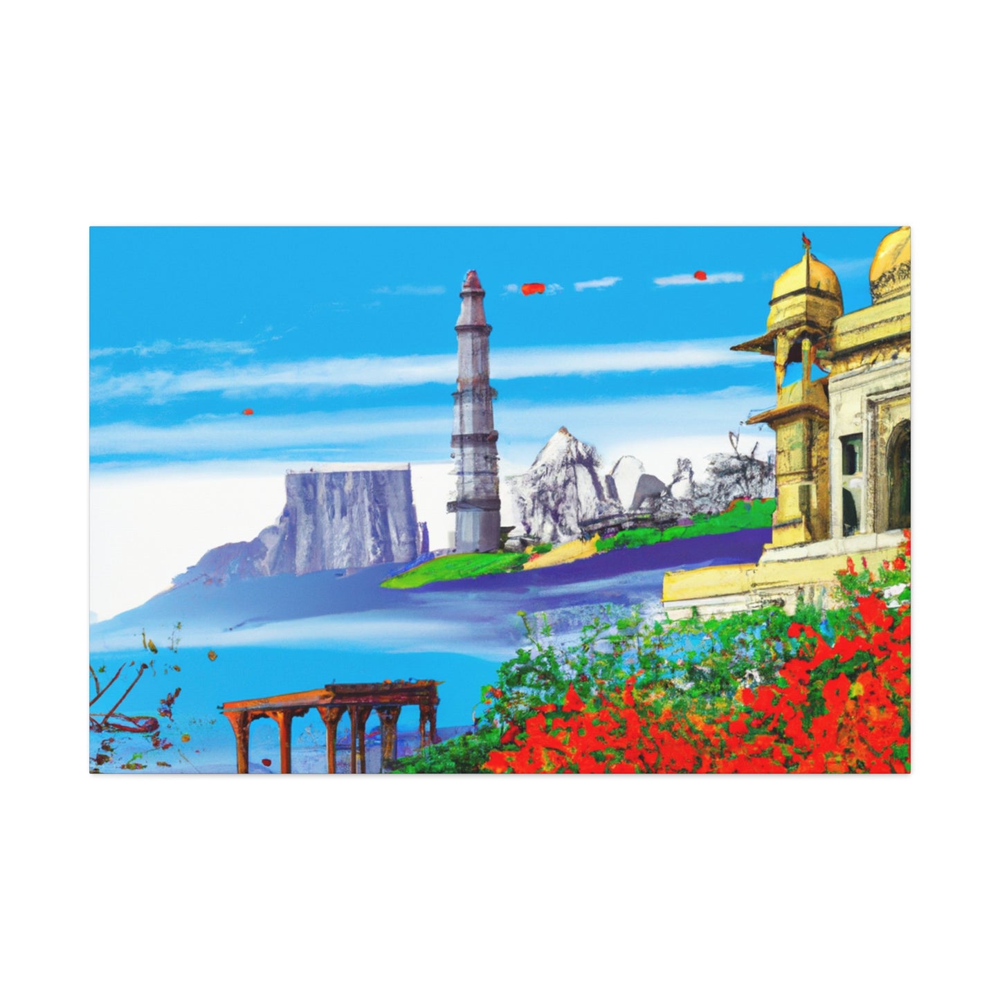 Rajasthan - Destination India - Canvas
