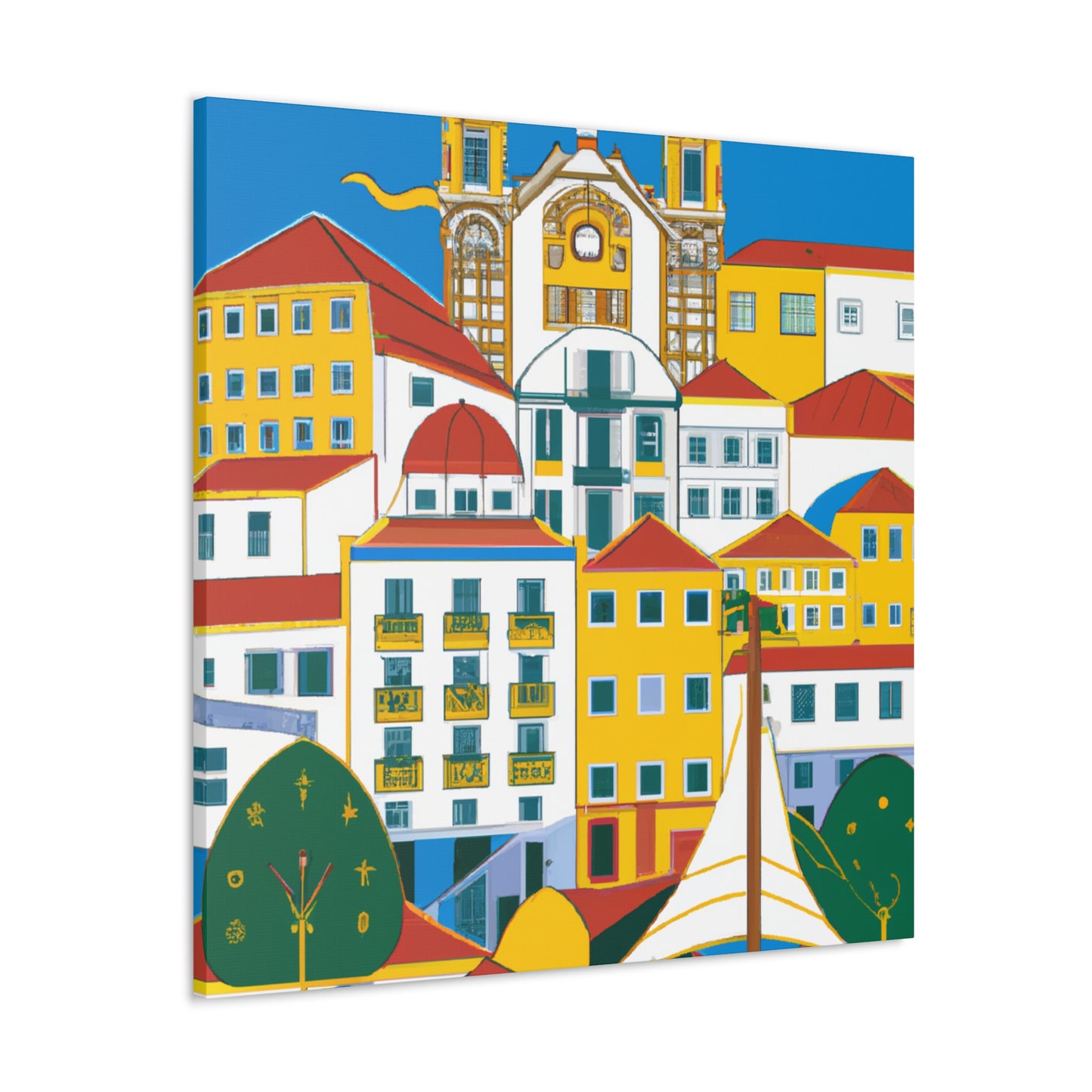 Vista do Mar - Destination Portugal - Canvas