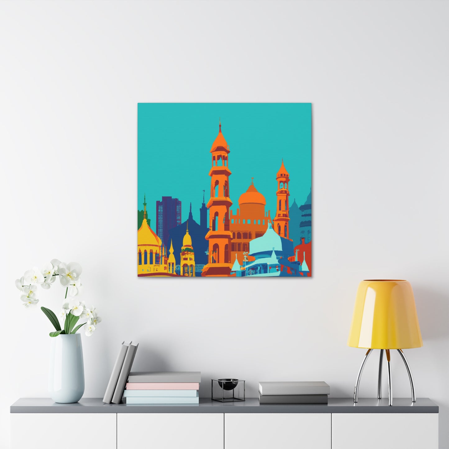 Exotic Vibrancy - Destination India - Canvas