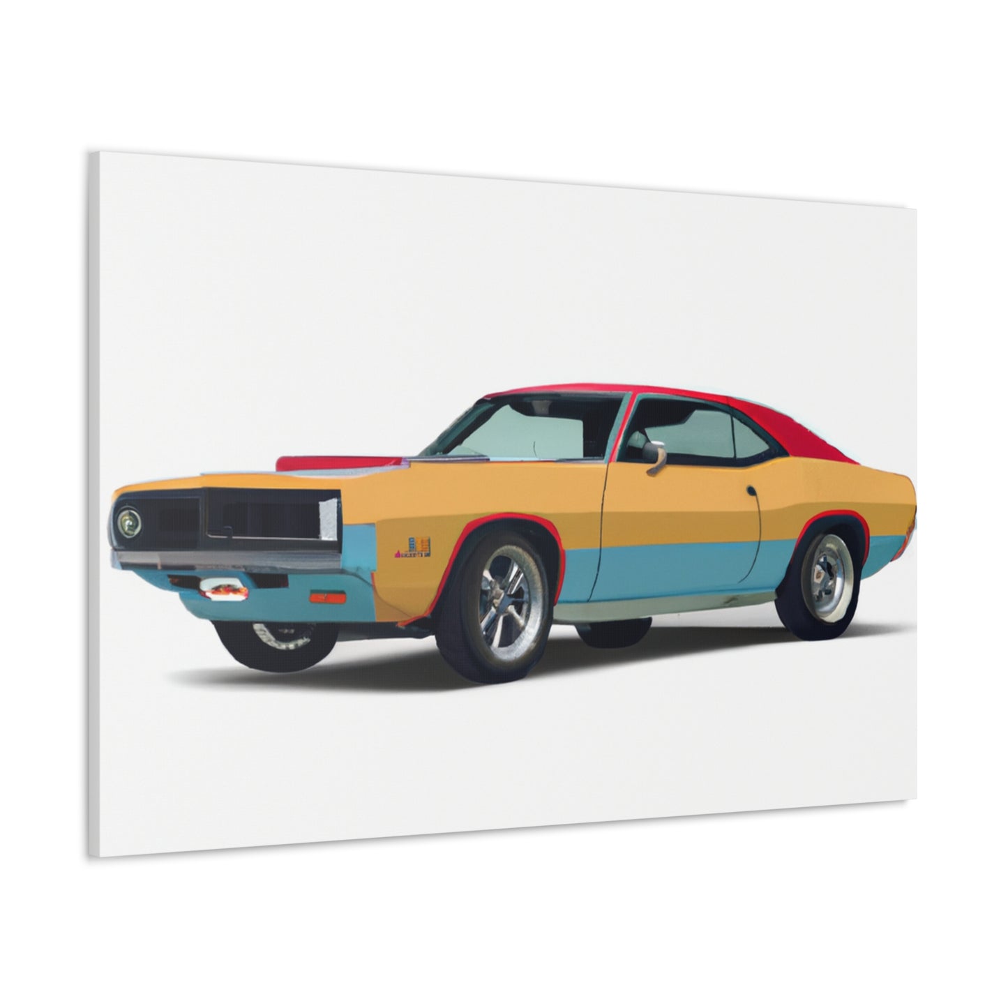 El Scorchado - Automobile - Canvas