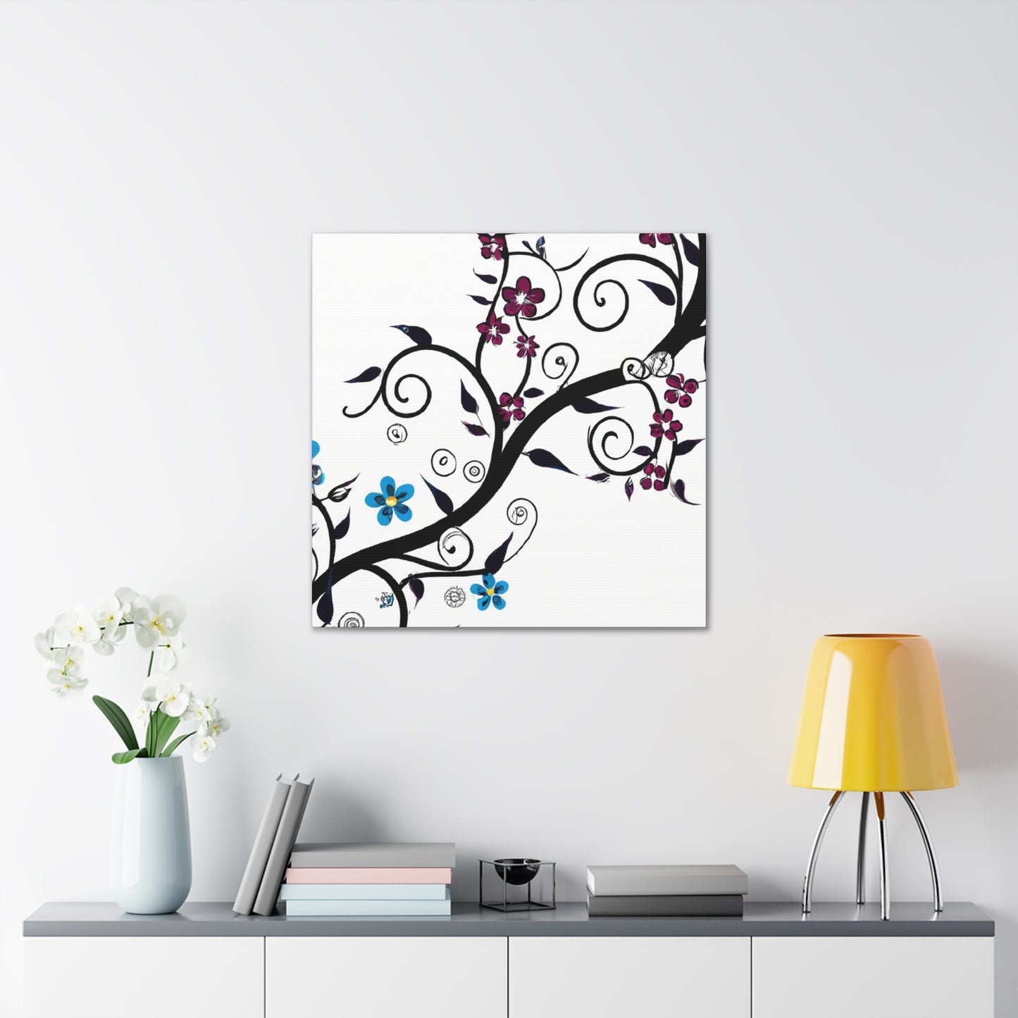 Rosalie-Floral - Canvas