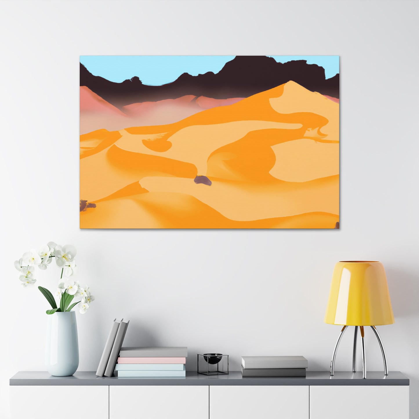 Desert Palms - Landscape - Canvas