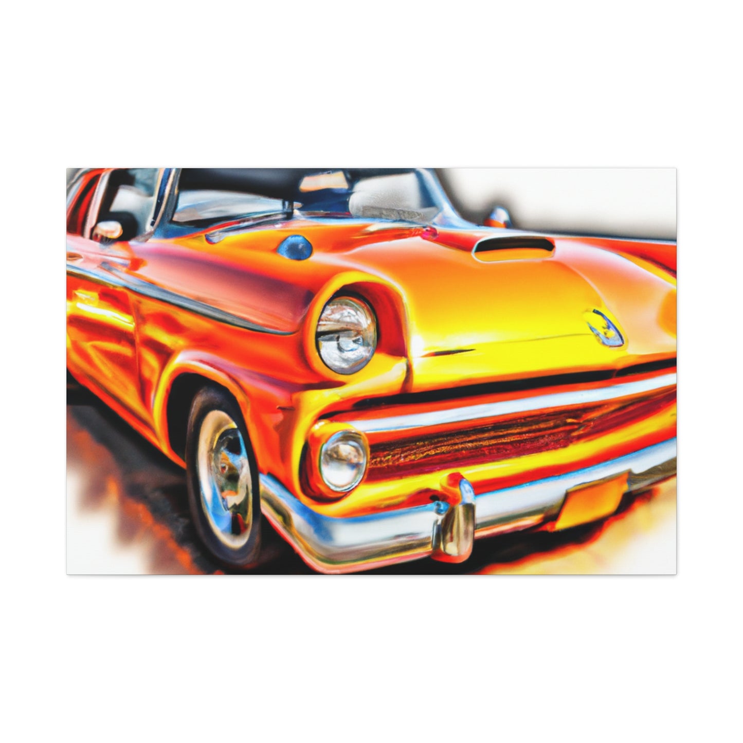 Tidal Wash - Automobile Canvas