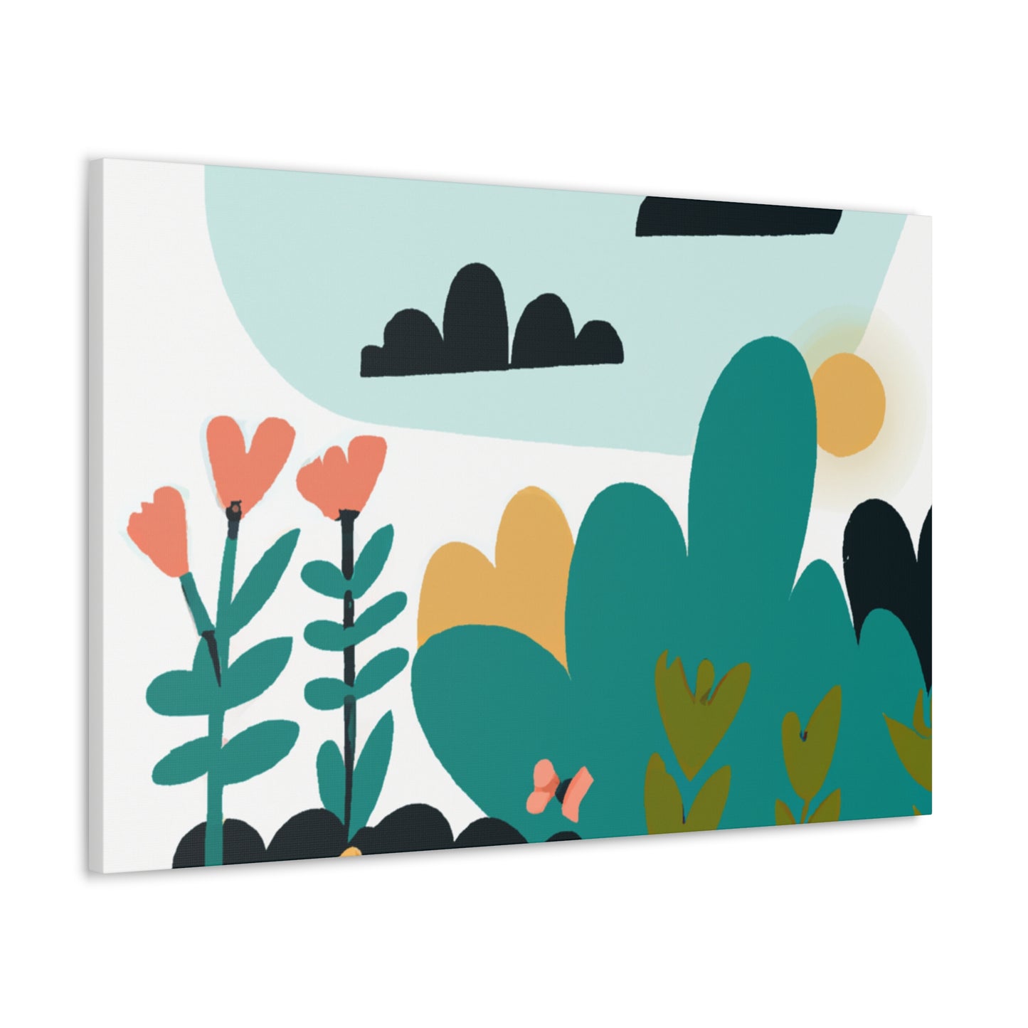 Blooming Harmony- Landscape - Canvas