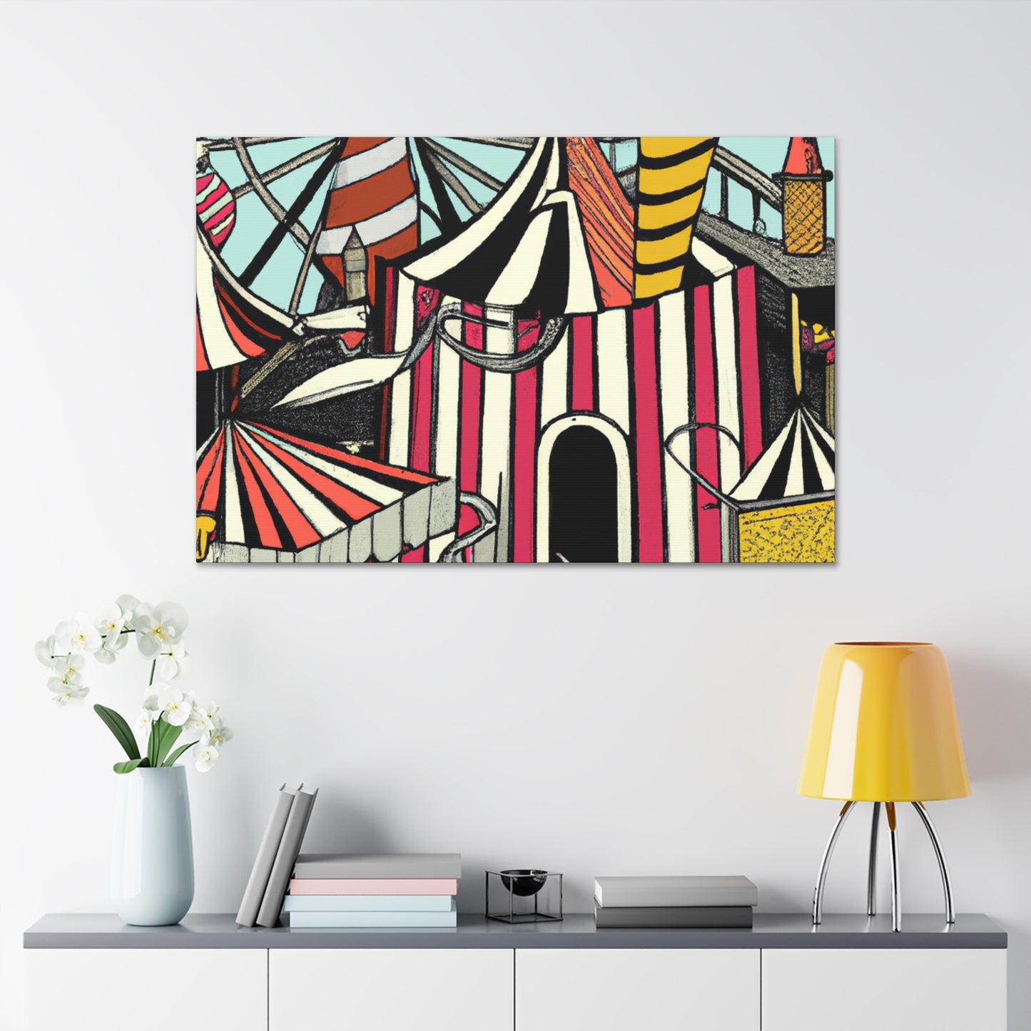 Dreamland Joyride - Amusement - Canvas