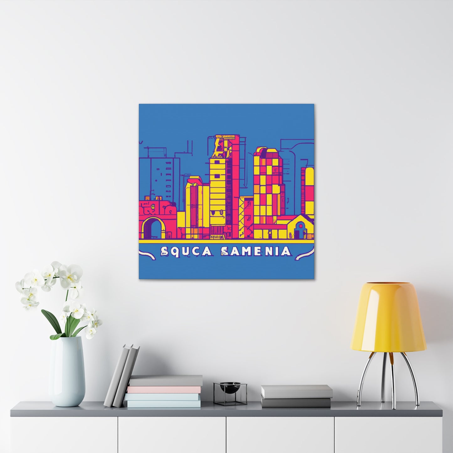 Salone del Sur - South America - Canvas