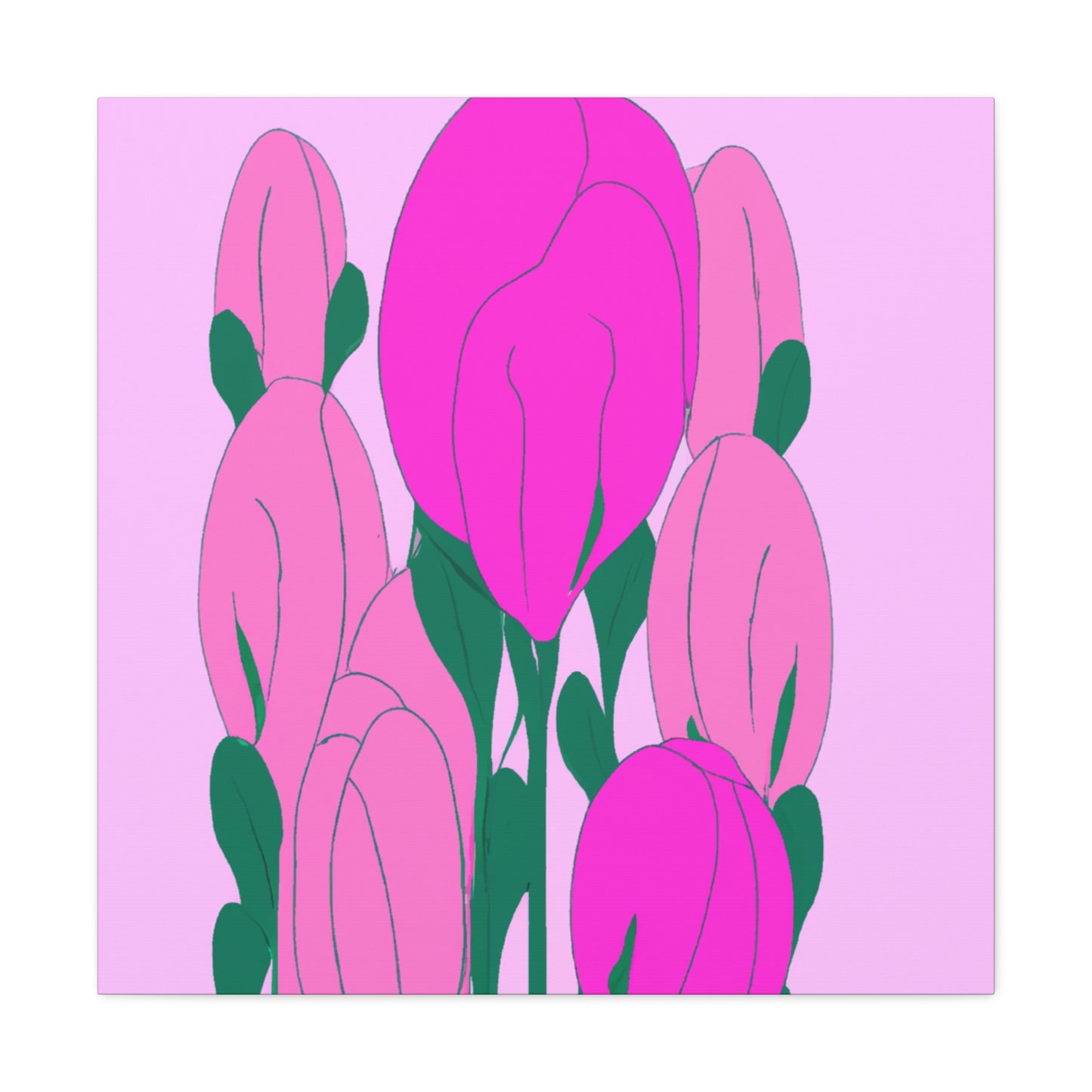 Vibrantika - Floral - Canvas