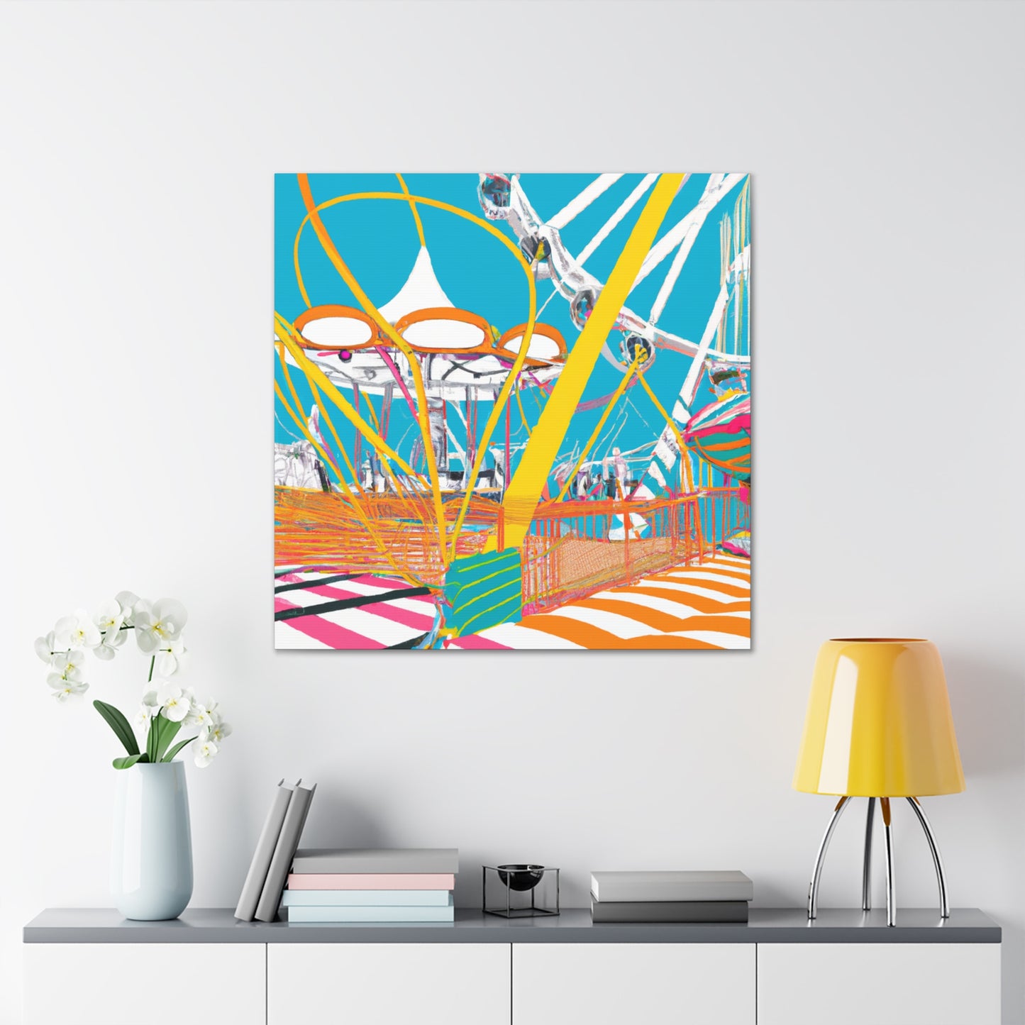 Wonderlandia - Amusement - Canvas