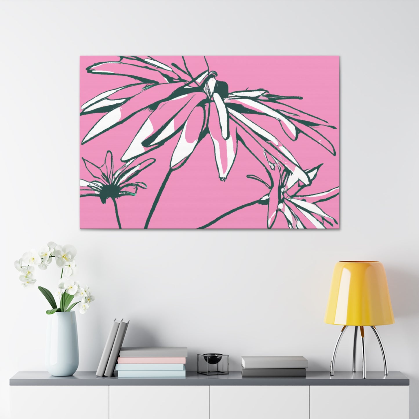 Camellia - Floral - Canvas