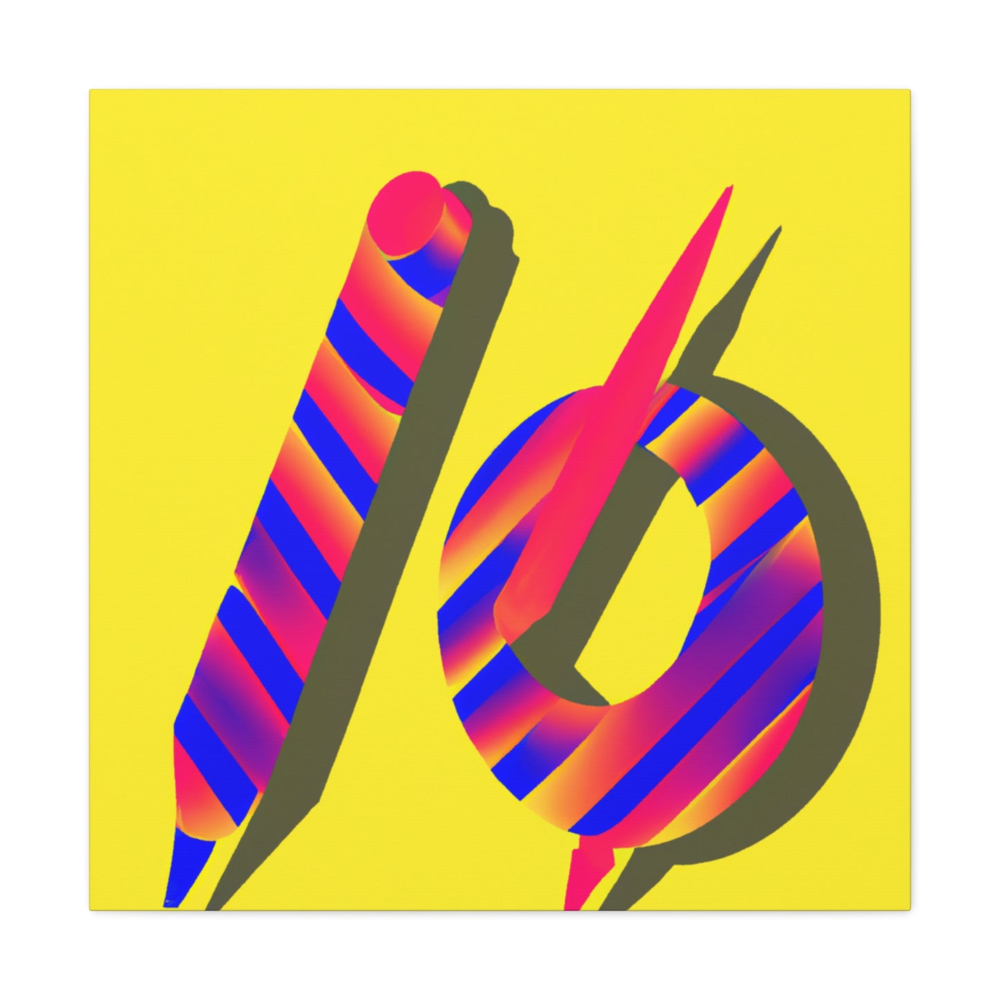 Streamlines - Minimalism - Canvas