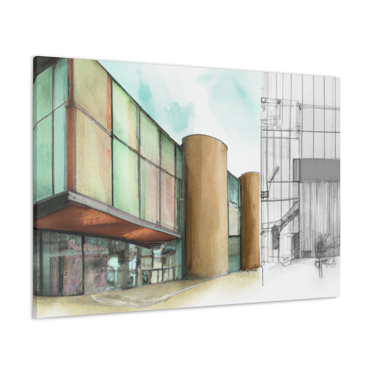 Petrus Rudolphus - Canvas - Architectural