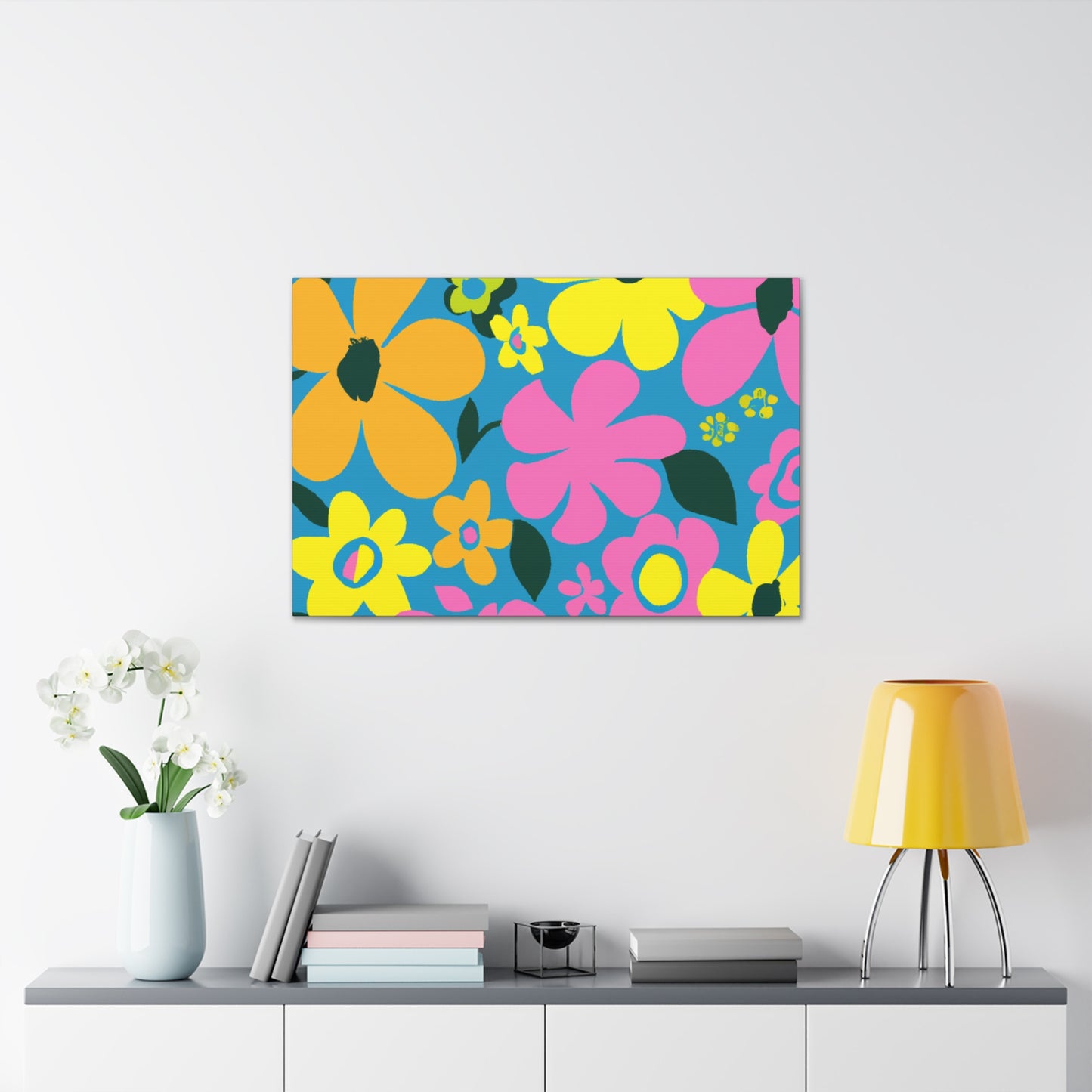 Honeydew - Floral - Canvas