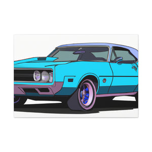 Hot Scorch - Automobile - Canvas