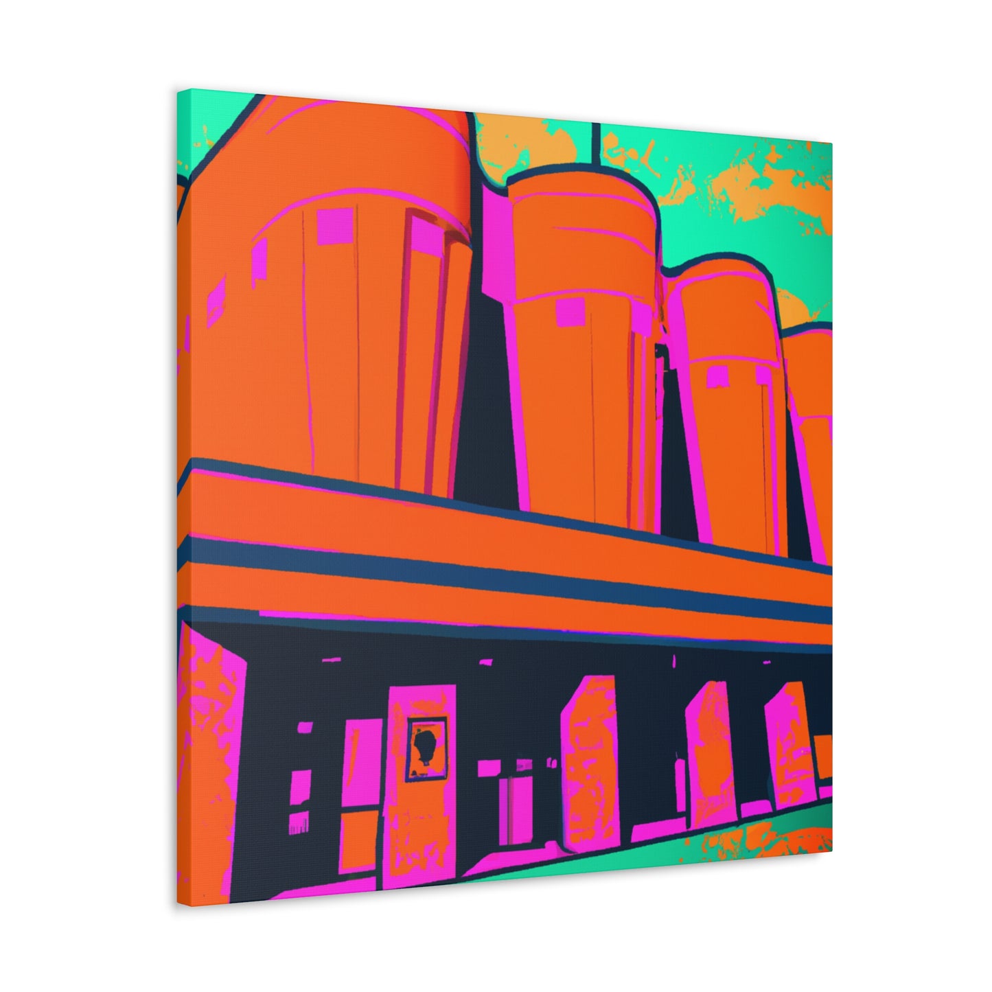 Fantasia's Orange Fifties! - Canvas - Pop Art