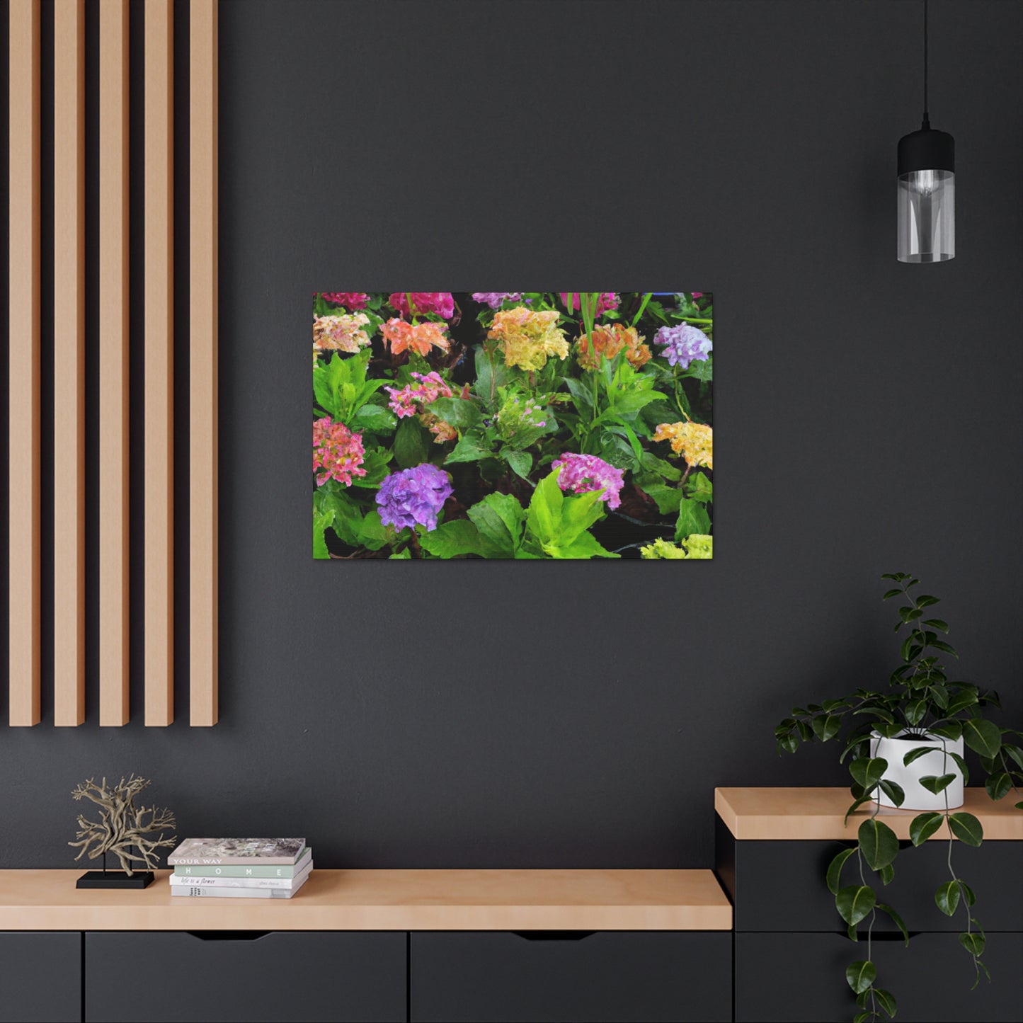 'Garden Symphony' - Canvas - Floral