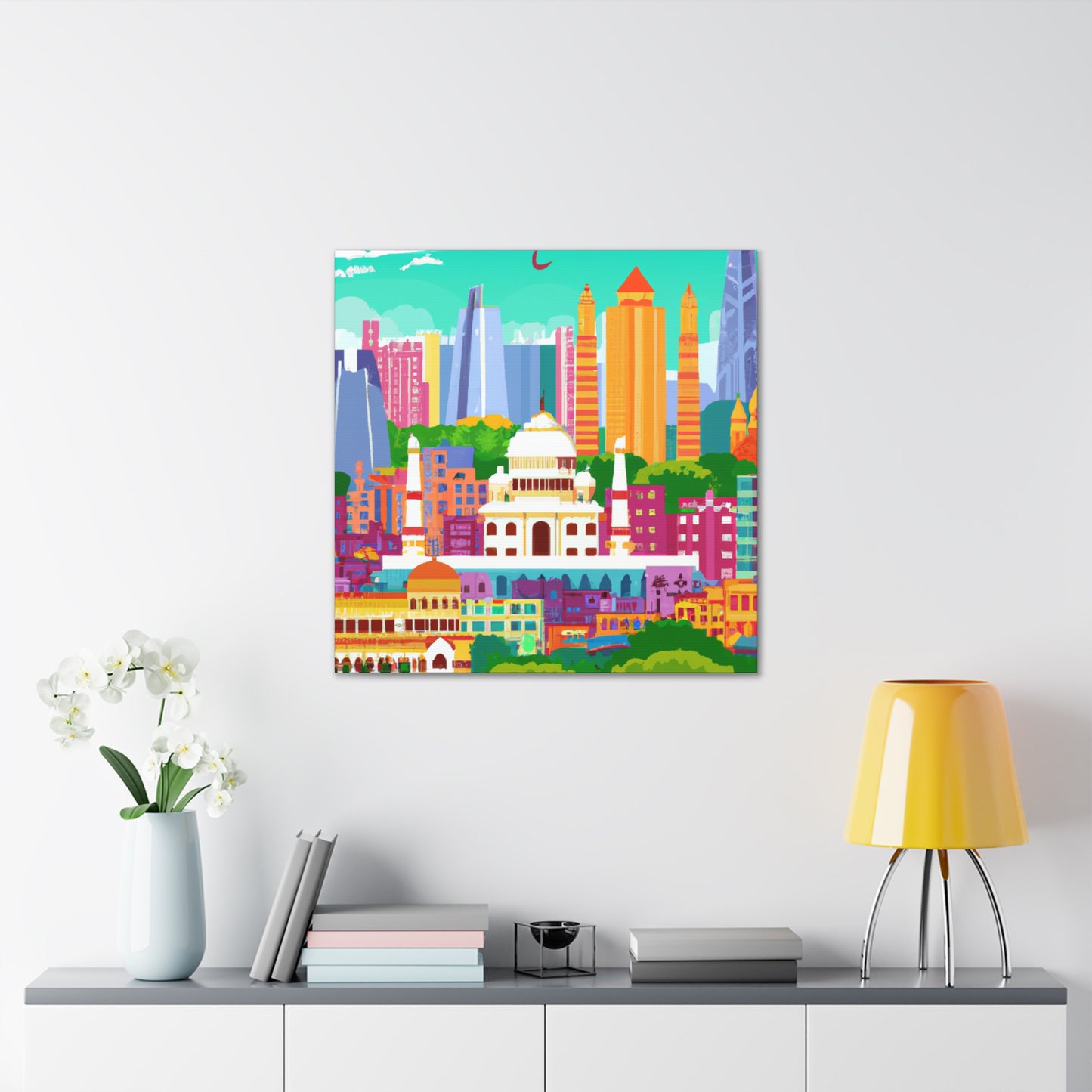 Kaleidoscope - Destination India - Canvas