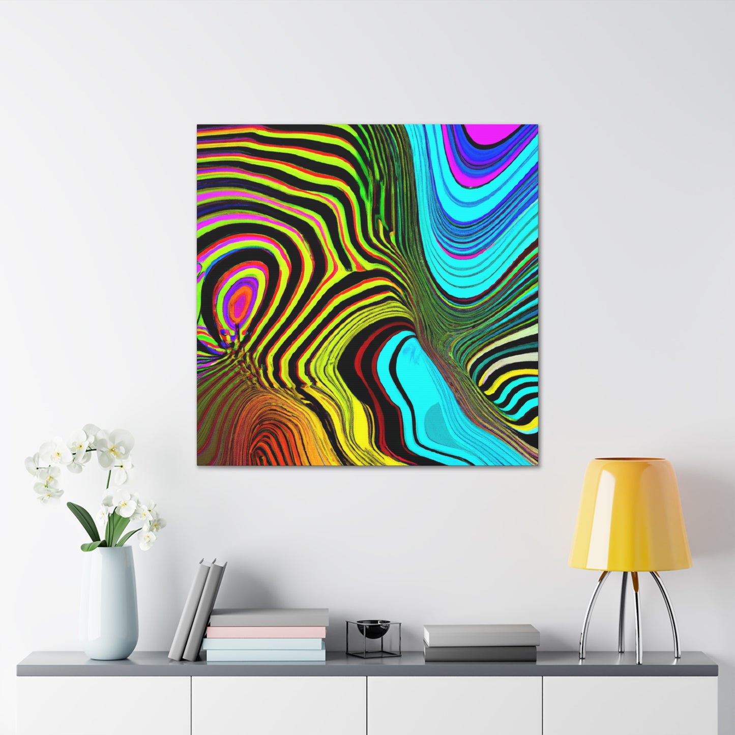 Aquamanium - Abstract - Canvas