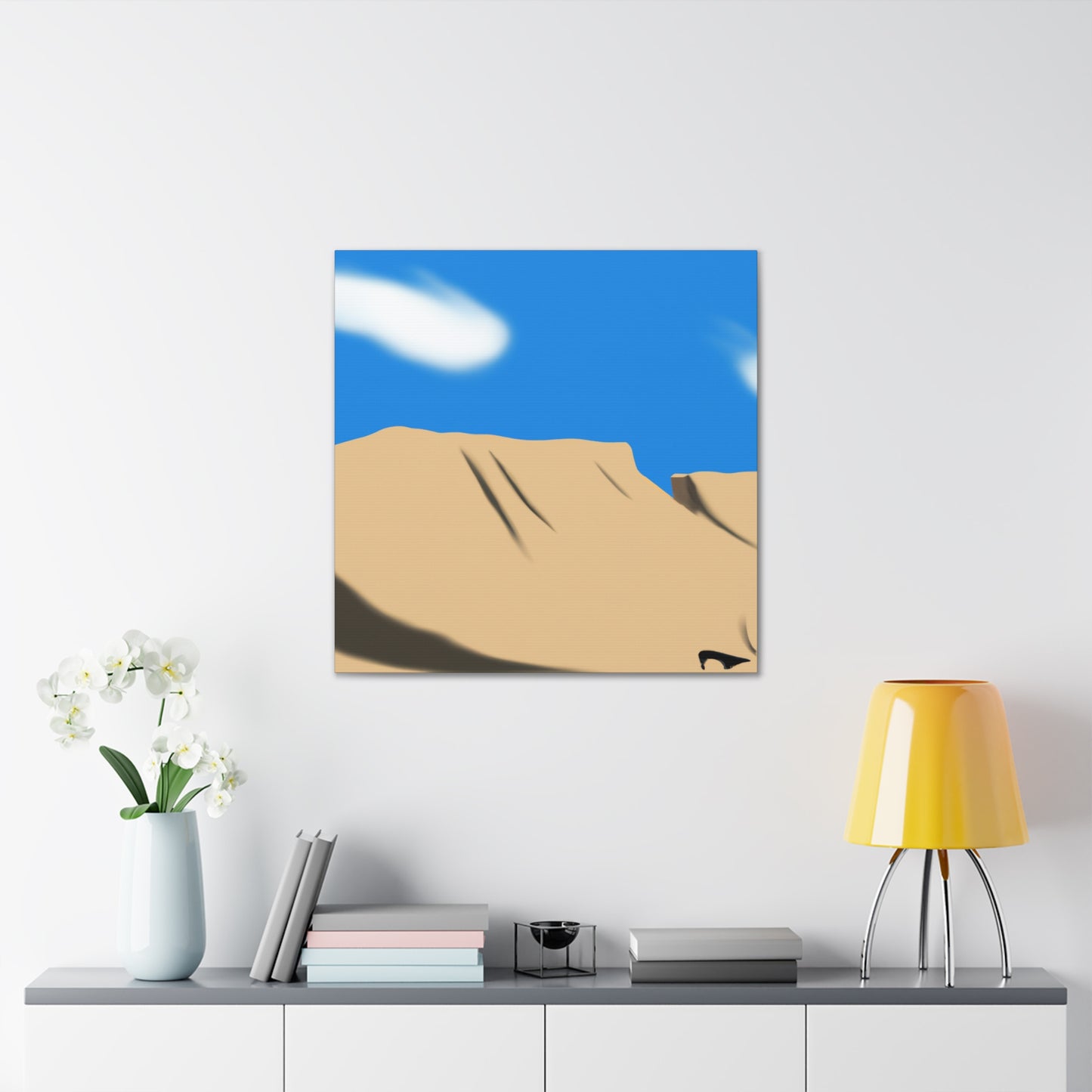 Sahara Oasis - Landscape - Canvas