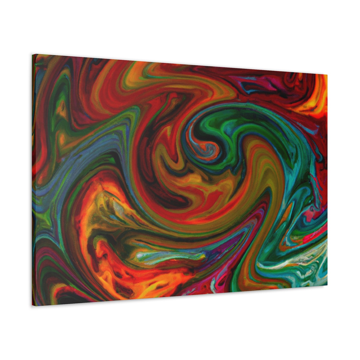 Heated - Canvas - Abstract