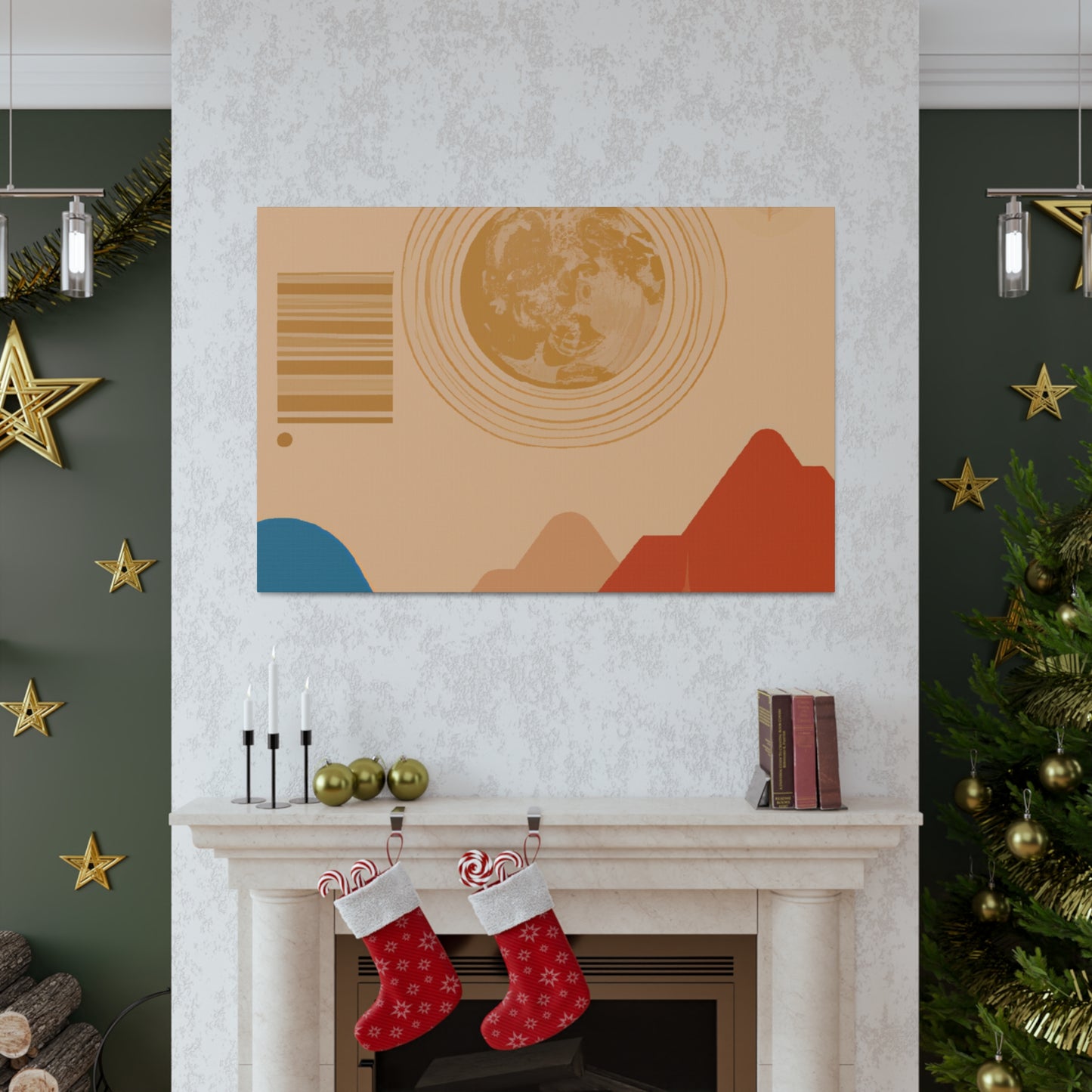 Earthy - Midcentury Canvas
