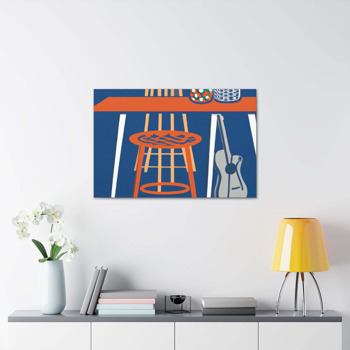 Vibrant Splendor - Midcentury - Canvas