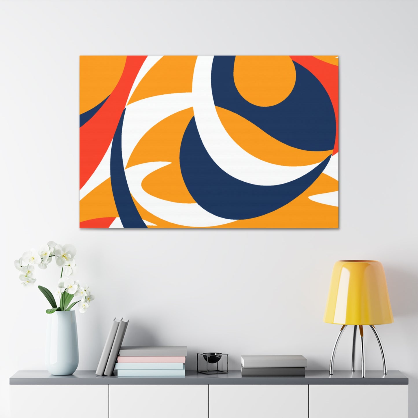 "Grandeur Zen- Midcentury" - Canvas