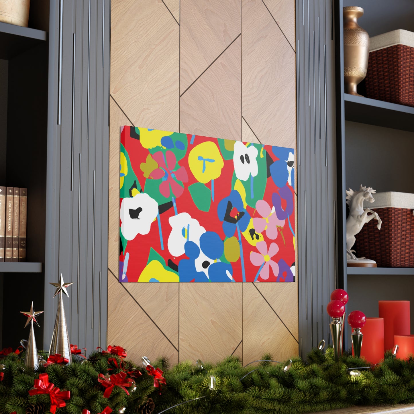 Flower Fairy Adventures - Floral Canvas