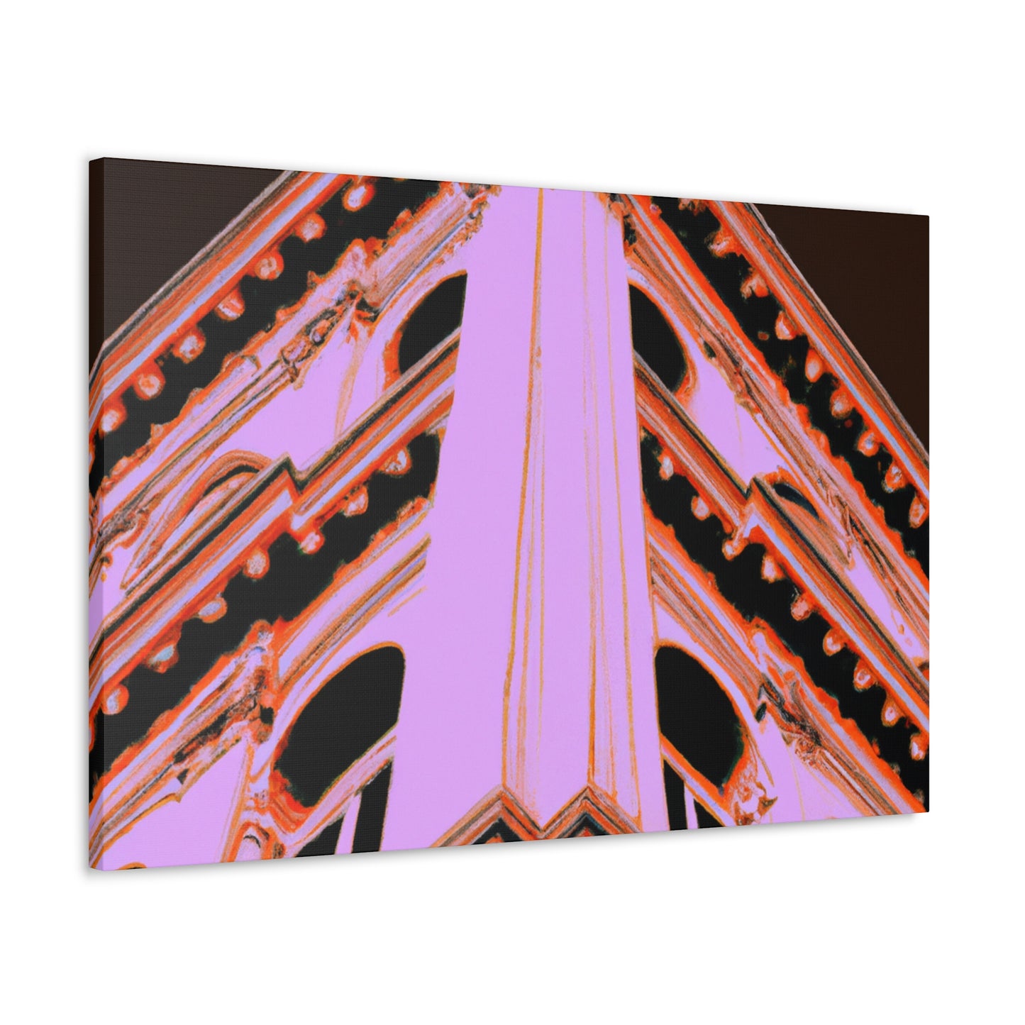 Gilded Metropolis: Exploring Art Deco Architectural - Canvas