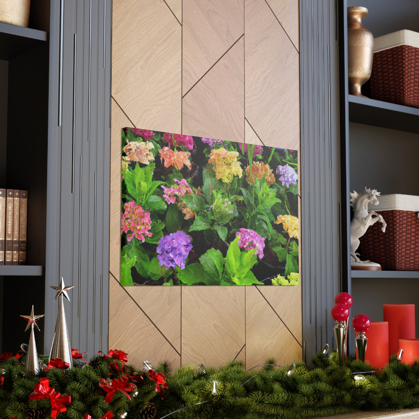 'Garden Symphony' - Canvas - Floral