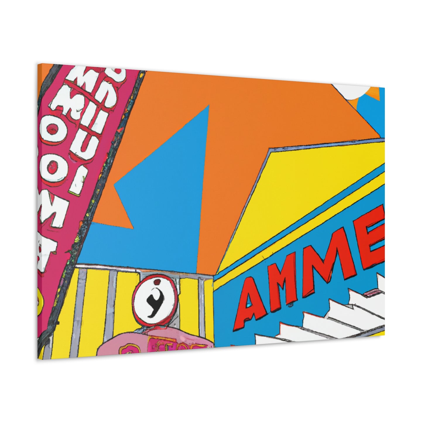 'Happy Days Arcade' - Canvas - Pop Art
