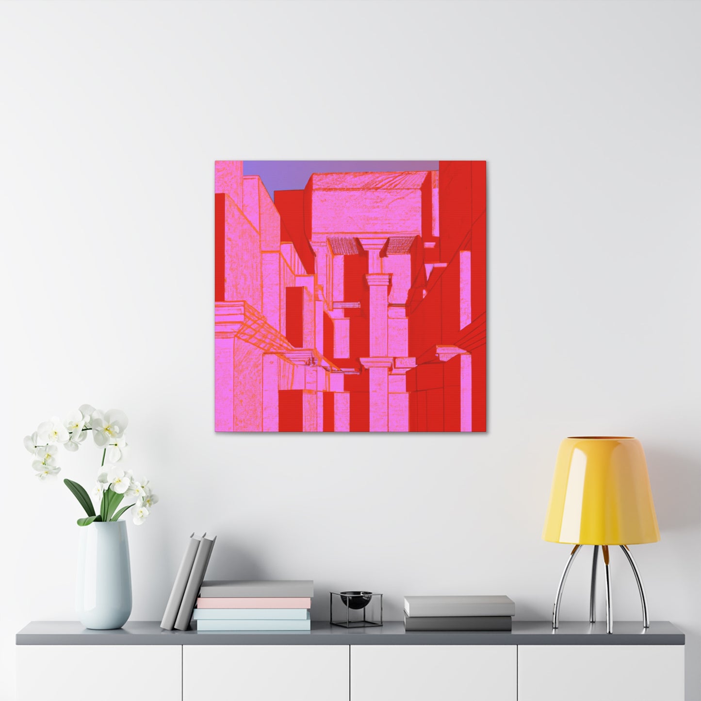Pieter de de Bontser. - Canvas - Architectural