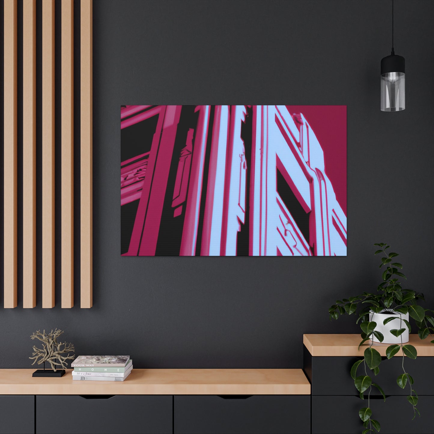 Neo-Deco Revivalism - Architectural Canvas Art Deco