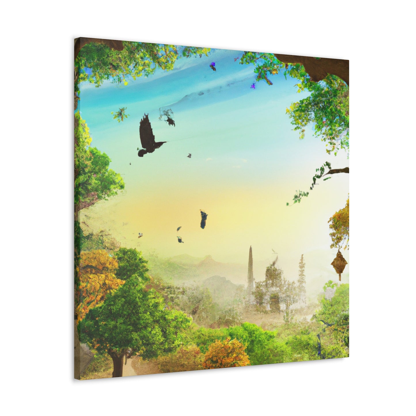 The Taj Mahal - Destination India - Canvas